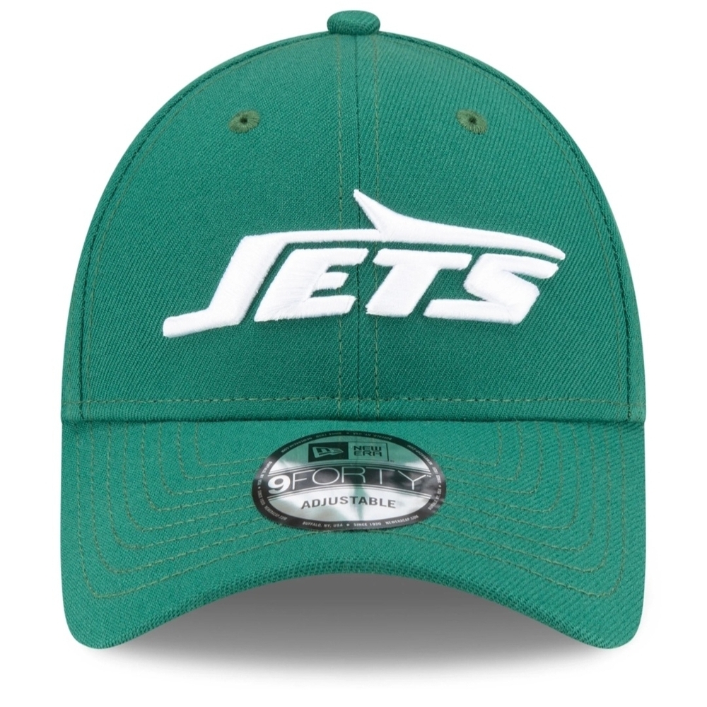 Men's New Era Green New York Jets The League 9FORTY Adjustable Hat - Picture 2 of 6